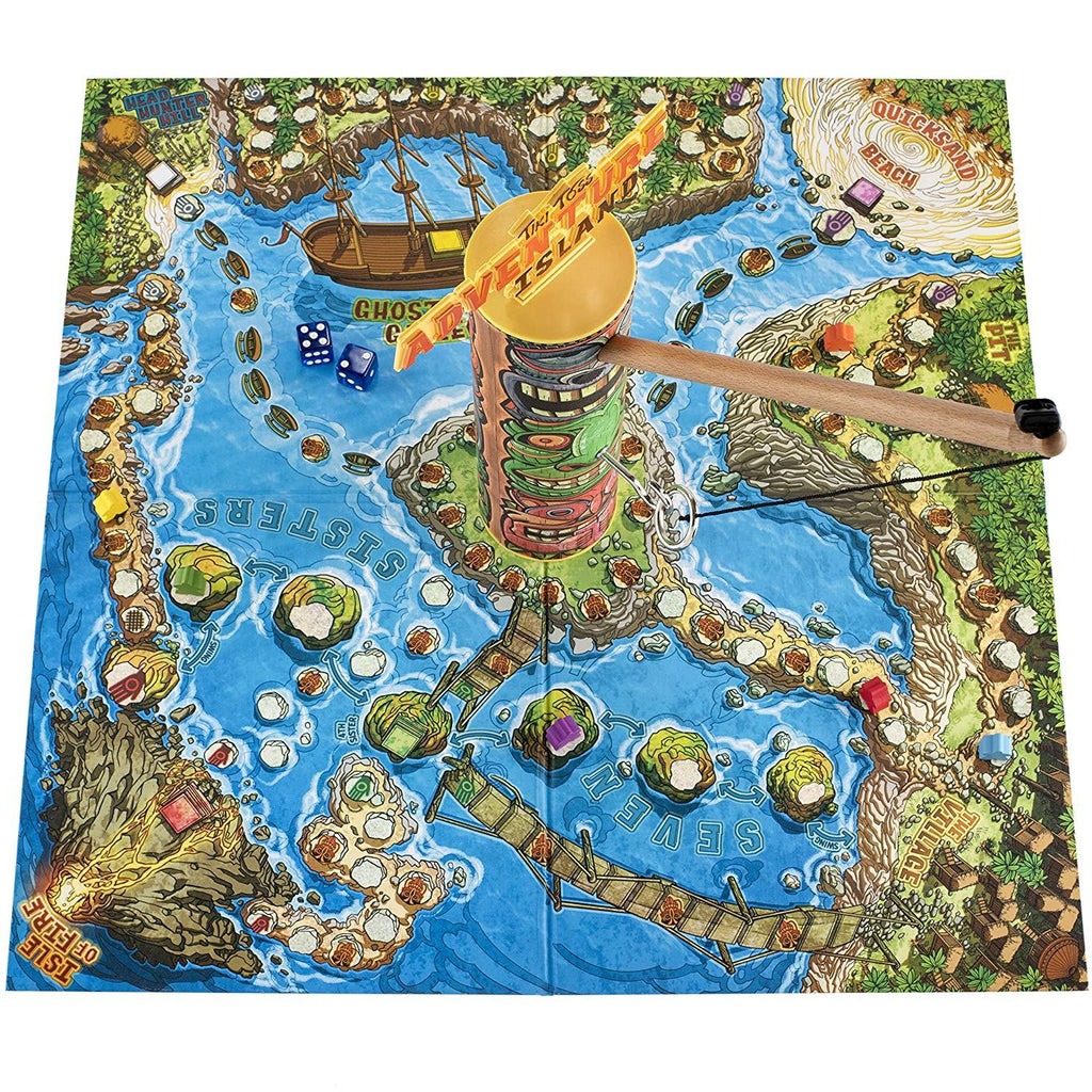 Adventure Island Ring Toss Board Game